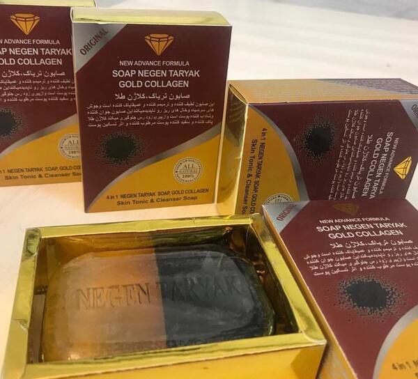 عکس صابون طلا