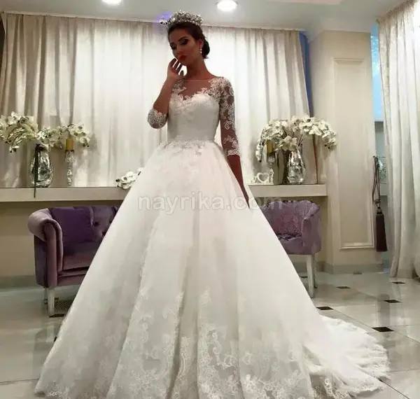 عکس لباس عروس گیپور جدید