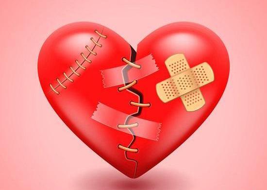 عکس پروفایل غمگین بدون متن قلب شکسته