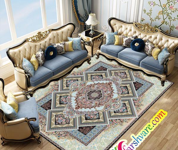 عکس فرش طرح ارزو