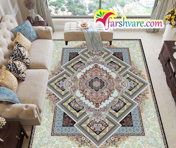 عکس فرش طرح ارزو