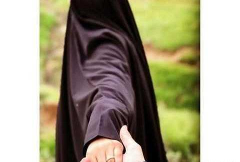 عکس رمانتیک چادری