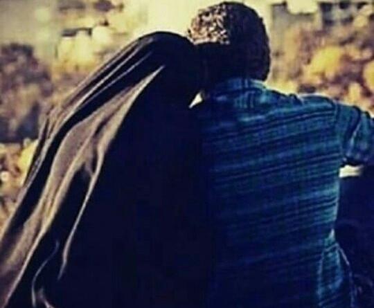 عکس رمانتیک چادری