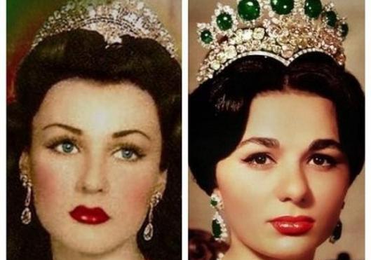 عکس پیری ثریا زن شاه