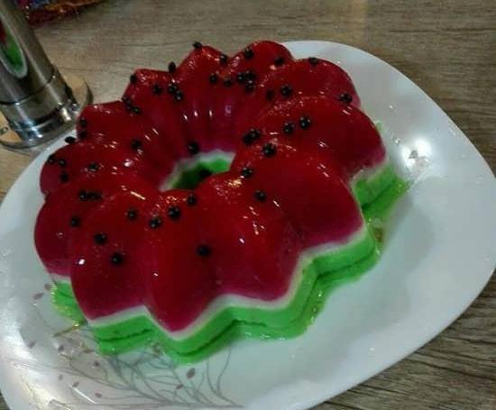 عکس ایده های ژله برای شب یلدا