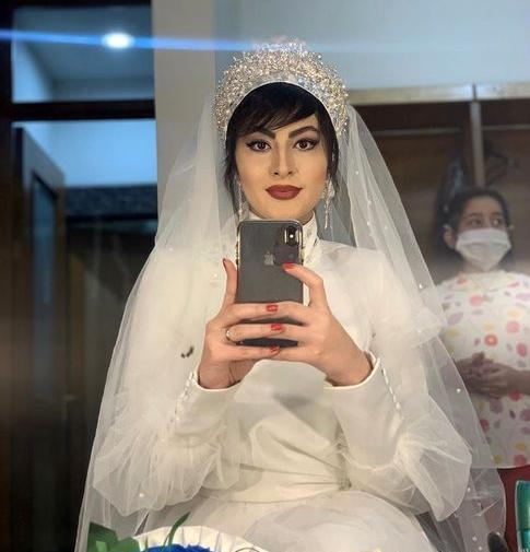 عکس عروس با لباس عروس