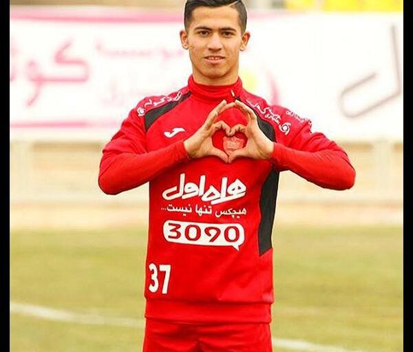 عکس حمید طاهرخانی بازیکن پرسپولیس