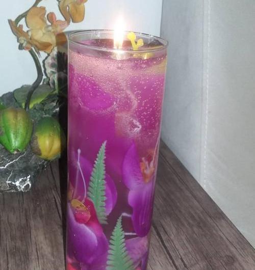 عکس ایده برای شمع ژله ای