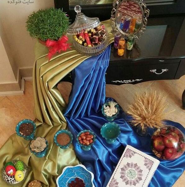 عکس سفره هفت سین جدید و ساده
