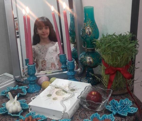 عکس ایده سفره هفت سین نی نی سایت