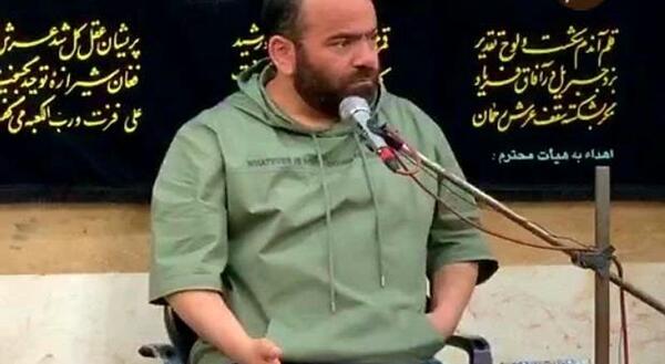 عکس حسن آقامیری با شلوارک