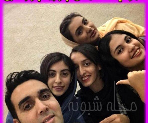 عکس پوریا مظفریان و همسرش