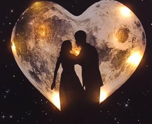 عکس شب مهتابی عاشقانه