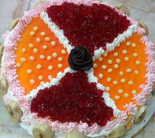 عکس کیک تولد ژله ای