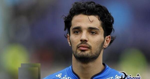 عکس امید نورافکن با لباس شخصی