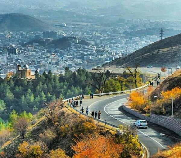 عکس طبیعت زیبای سنندج