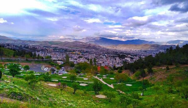 عکس طبیعت زیبای سنندج