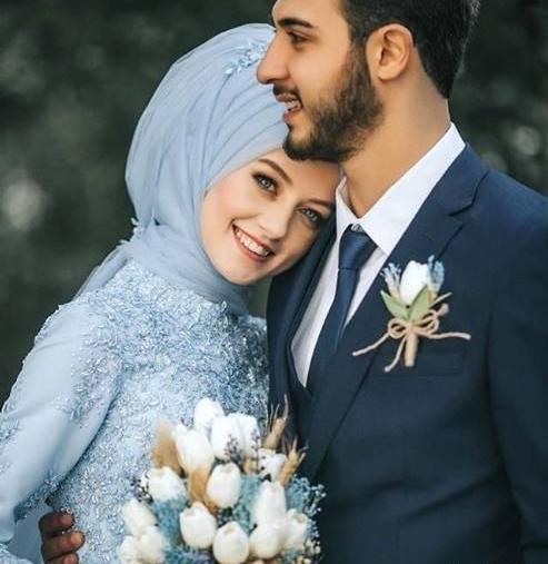عکس با حجاب عروس