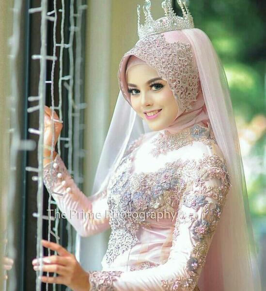 عکس با حجاب عروس