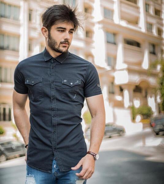 عکس پیراهن مجلسی مردانه لی