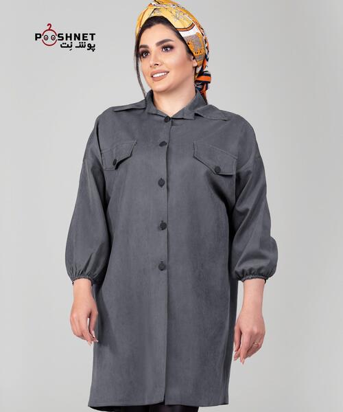 عکس مدل مانتو اسپرت یقه مردانه