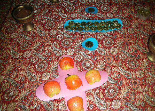عکس سفره هفت سین ریاضی