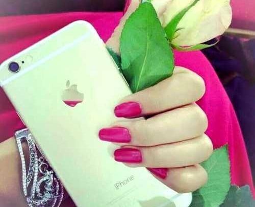 عکس پروفایل با گوشی اپل دخترانه