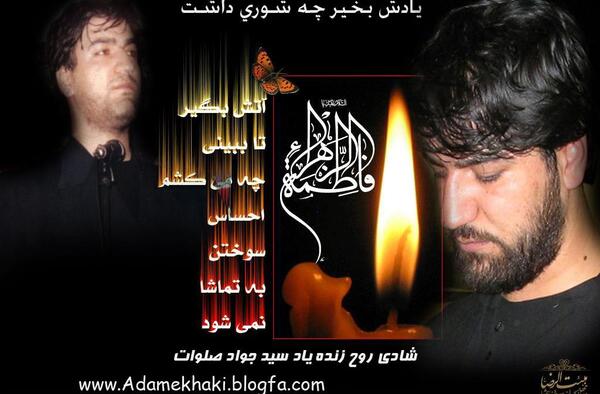 عکس قبر سید جواد ذاکر