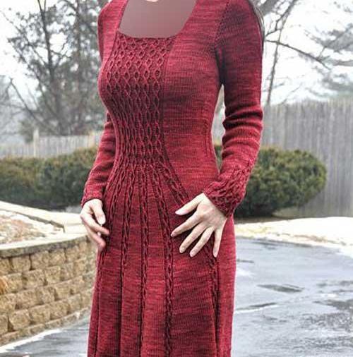 عکس ایده برای لباس بافتنی زنانه