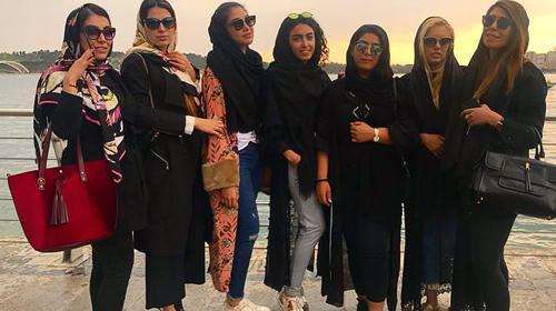 عکس امین طاهری و همسرش