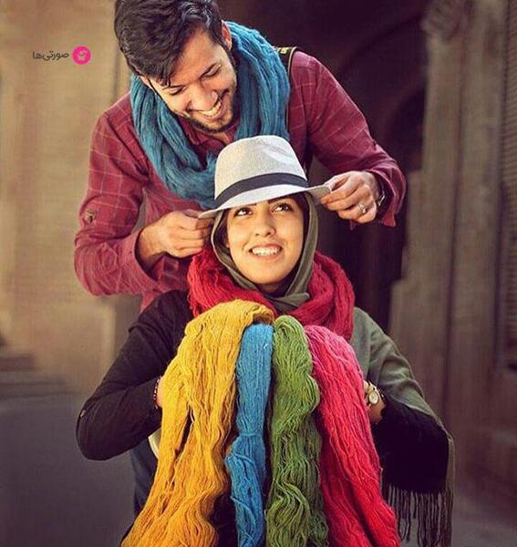 ژست عکس دونفره عاشقانه اینستاگرام