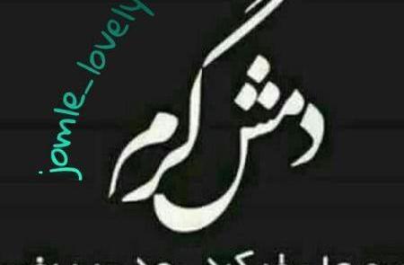 عکس نوشته دوست دارم لری