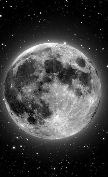 عکس ماه پس زمینه