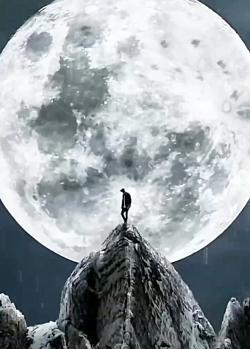 عکس ماه پس زمینه