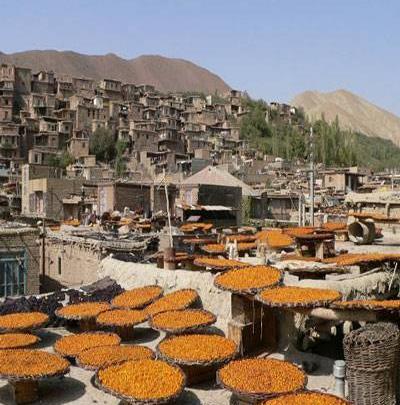 عکس ترسناک روستای خرو نیشابور