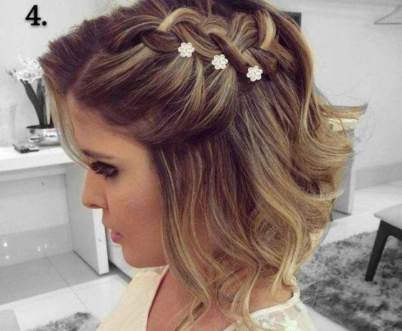 عکس موی کوتاه دخترانه برای عروسی