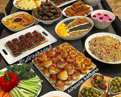 عکس ایده ی غذا برای شام
