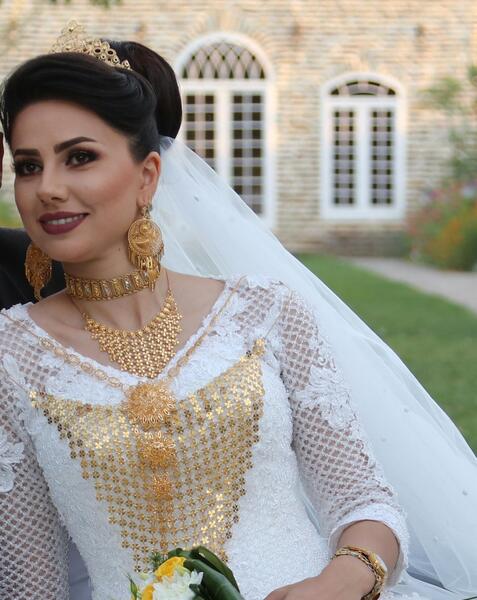 عکس عروس طبیعی