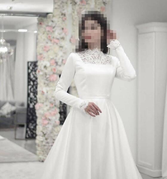 عکس پیج لباس مجلسی بلند پوشیده