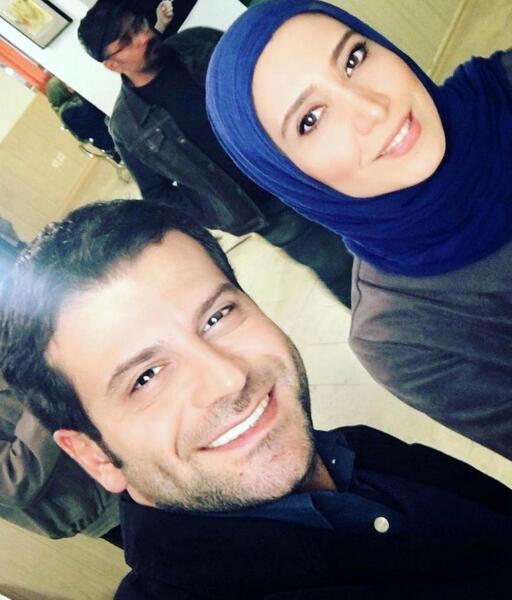 عکس تولد روزبه حصاری و مهشید جوادی