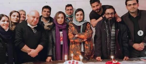 عکس تولد روزبه حصاری و مهشید جوادی