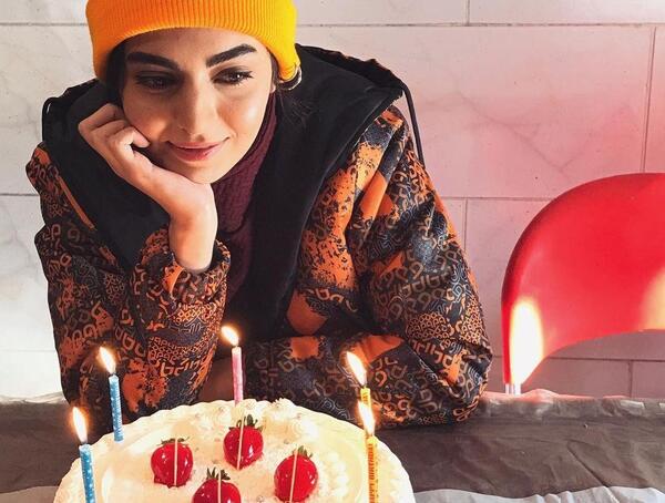 عکس تولد روزبه حصاری و مهشید جوادی