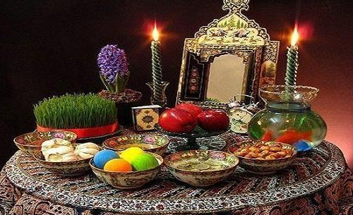 عکس ایده سفره هفت سین عید