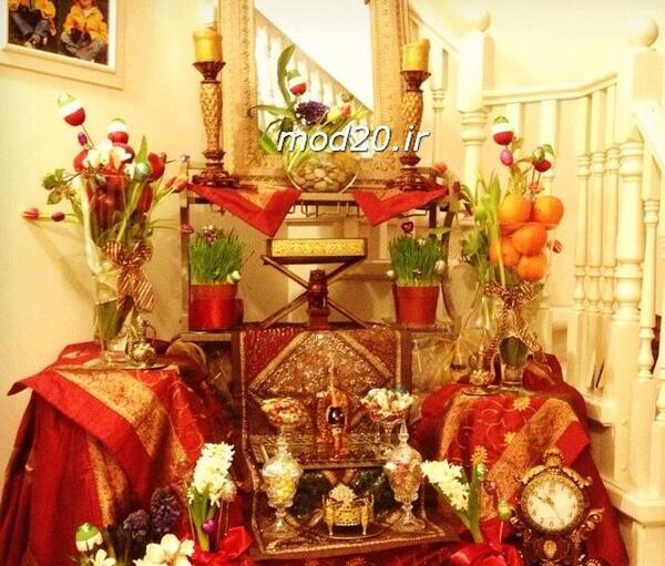 عکس ایده سفره هفت سین عید