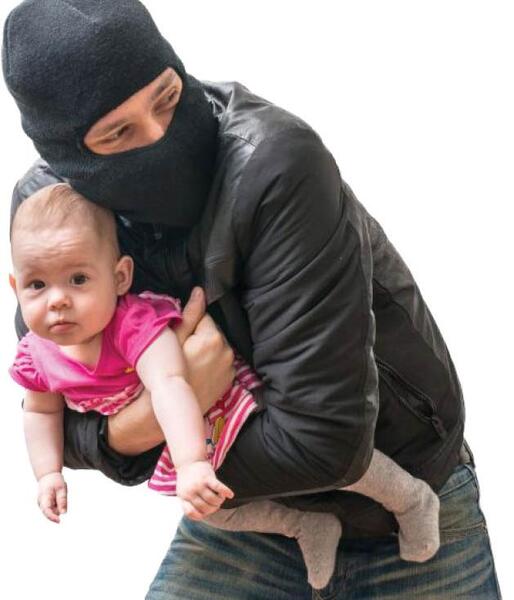 عکس بچه دزد