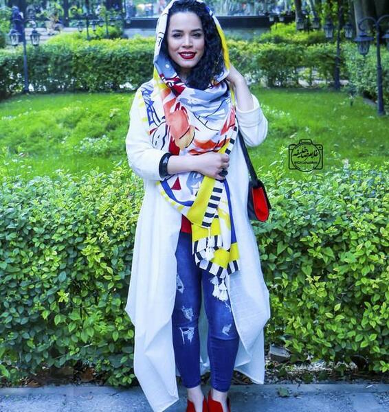 عکس مدل مانتو جلو باز هنرمندان