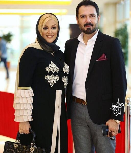 عکس حافظ با همسرش