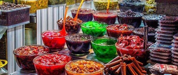 عکس مغازه لواشک فروشی