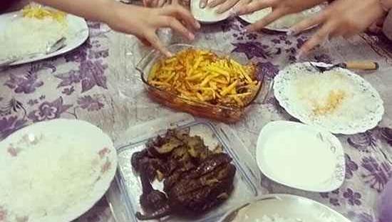عکس طنز غذا