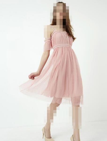 عکس لباس مجلسی زنانه رنگ صورتی